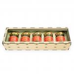 Hộp Gỗ Yến 350ml (5 hũ x 70ml)