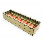 Hộp Gỗ Yến 350ml (5 hũ x 70ml)