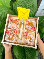 Hộp Bánh Trung Thu Đông Trùng Hạ Thảo Fungi Trăng Vàng