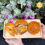 [200g 2 Trứng] Bánh Trung Thu Đông Trùng Hạ Thảo Jambon Hạnh Nhân