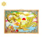 BÌNH LONG PHỤNG HỘP GỖ
